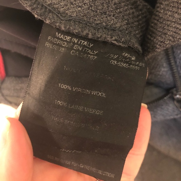 Prada wool pants